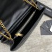 Replica Ysl Small Loulou Bag in Black and Gold