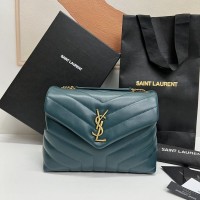 Replica Ysl Small Loulou Bag in Blue