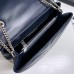 Replica Ysl Small Loulou Bag in Nevy Blue with Silver