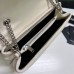 Replica Ysl Small Loulou Bag in white and Silver