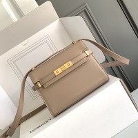 Replica Ysl Manhattan Mini Crossbody Bag in Cream