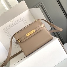 Replica Ysl Manhattan Mini Crossbody Bag in Cream