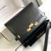 Replica Ysl Manhattan Shoulder Bag in Black