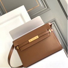 Replica Ysl Manhattan Shoulder Bag in Tan