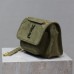 Replica YSL Saint Laurent Niki Baby Bag In Green Suede