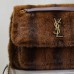 Replica YSL Niki Large in Shearling Espresso and Gingerbread