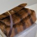 Replica YSL Niki Large in Shearling Espresso and Gingerbread