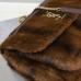 Replica YSL Niki Large in Shearling Espresso and Gingerbread