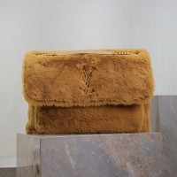 Replica YSL Niki Oversized in Shearling Tan