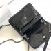 Replica Ysl Niki baby Bag in Black with Silver Hardware