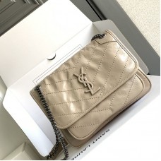 Replica Ysl Niki baby Bag in Cream