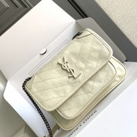 Replica Ysl Niki baby Bag in white