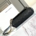 Ysl Mini Nolita in Lambskin Bag in Black