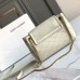 Ysl Mini Nolita in Lambskin Bag in White