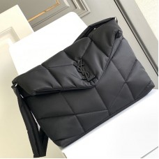 Replica Ysl Puffer Messenger Bag in Nylon