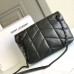 Replica Ysl Puffer Small Bag in Black with Black Hardware