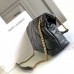 Replica Ysl Puffer Small Bag in Black with Gold Hardware