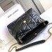 Replica Ysl Puffer Small Bag in Black with Gold Hardware