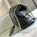 Replica Ysl Puffer Small Bag in Black with Silver Hardware