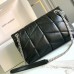 Replica Ysl Puffer Small Bag in Black with Silver Hardware