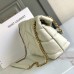 Replica Ysl Puffer Small Bag in White with Gold Hardware