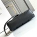 Replica YSL Puffer Toy Bag Black with Silver Hardwear