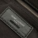 Replica YSL Puffer Toy Bag Black with Silver Hardwear