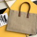 Replica Ysl Rive gauche Large Tote Bag in Beige