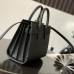 Replica Ysl Sac De Jour Nano Bag Black with Silver Hardware