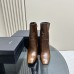 Replica Ysl auteuil booties brown