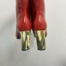 Replica Ysl auteuil booties red