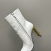 Replica Ysl auteuil booties white