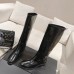 Replica Ysl hunt boots black