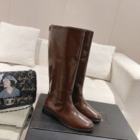 Replica Ysl hunt boots brown