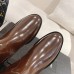 Replica Ysl hunt boots brown