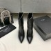 Replica Ysl niki booties black