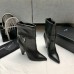 Replica Ysl niki booties black