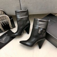 Replica Ysl niki booties black