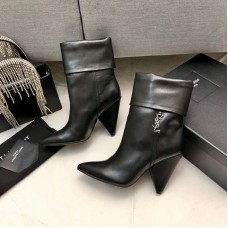 Replica Ysl niki booties black