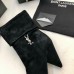 Replica Ysl niki booties suede