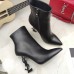 Replica Ysl Opyum booties black