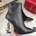 Replica Ysl Opyum booties black