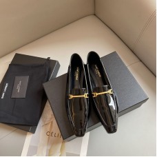 Replica Ysl Chris Slippers In Patent Leather