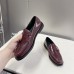 Replica Ysl Le Loafer Penny Slippers in Bordeaux Leather