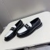 Replica Ysl Le Loafer Penny Slippers in Black and White Leather