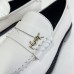 Replica Ysl Le Loafer Penny Slippers in White Leather