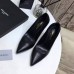 Replica Ysl Opyum Pumps in Goatskin Black-B