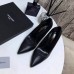 Replica Ysl Opyum Pumps in Goatskin Black-G