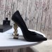 Replica Ysl Opyum Pumps in Goatskin Black-G