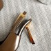 Replica YSL Lee Slingback Pumps Argile